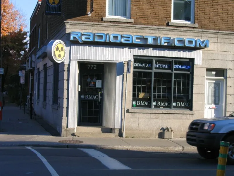 Extérieur de la boutique Bmac